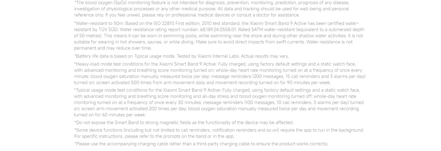 Xiaomi Mi Band 9 Active Global Version Smart Bracelet 9 Color 1.47" TFT Display