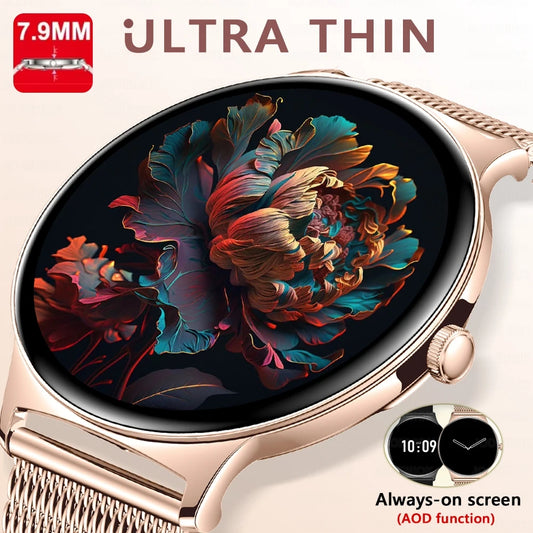 2026New 7.9mm Ultra-Slim SmartWatch Women Health Monitoring Smart Watch