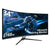 34 CRUA Gaming Monitor 34-inch Curved Ultrawide WQHD Monitor VA Panel Display
