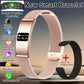 New Smart Bracelet Men Fitness Tracker IPX8 Waterproof Heart Rate Sleep Monitor