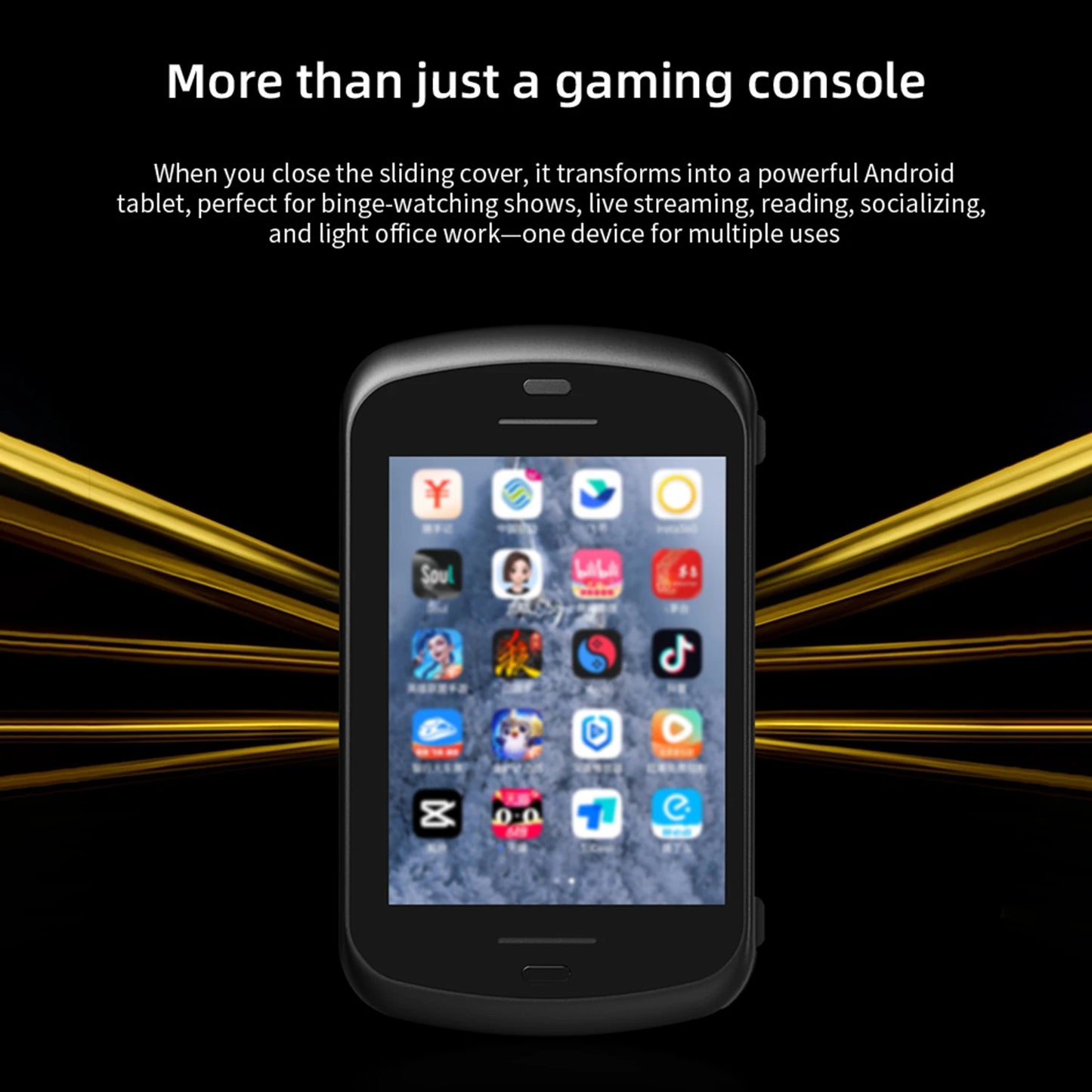 Anbernic RG Slide Retro Handheld Game Console 4.7" LTPS In-Cell Android Video