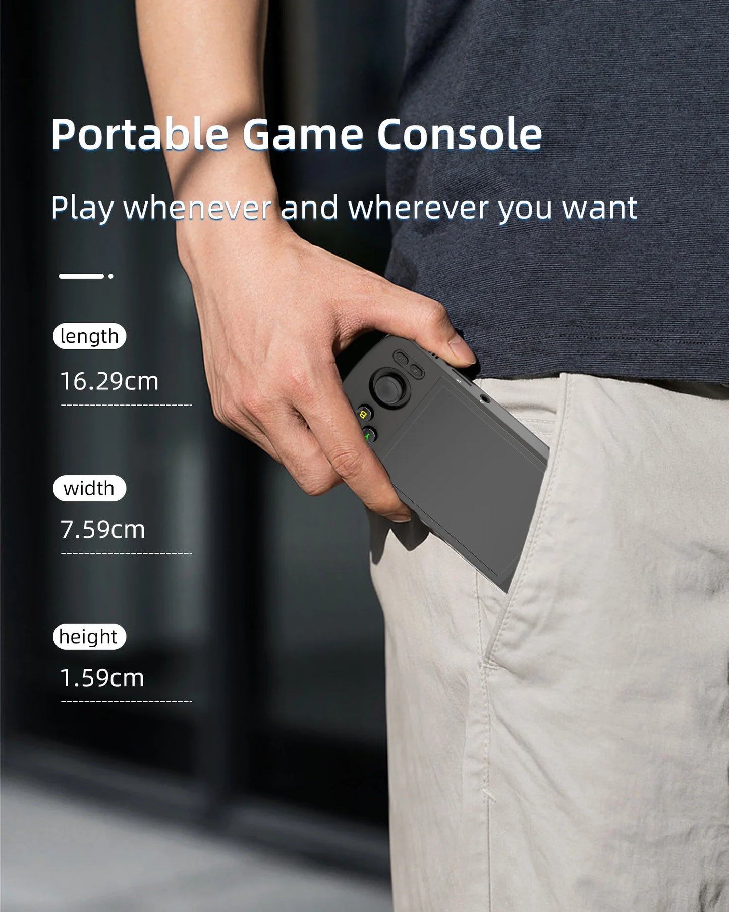 Anbernic RG405M Handheld Game Console 4'' IPS Touch Screen Android12