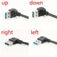 USB 3.0 Right Angle Extension Cable High-Speed Data & Fast Charging