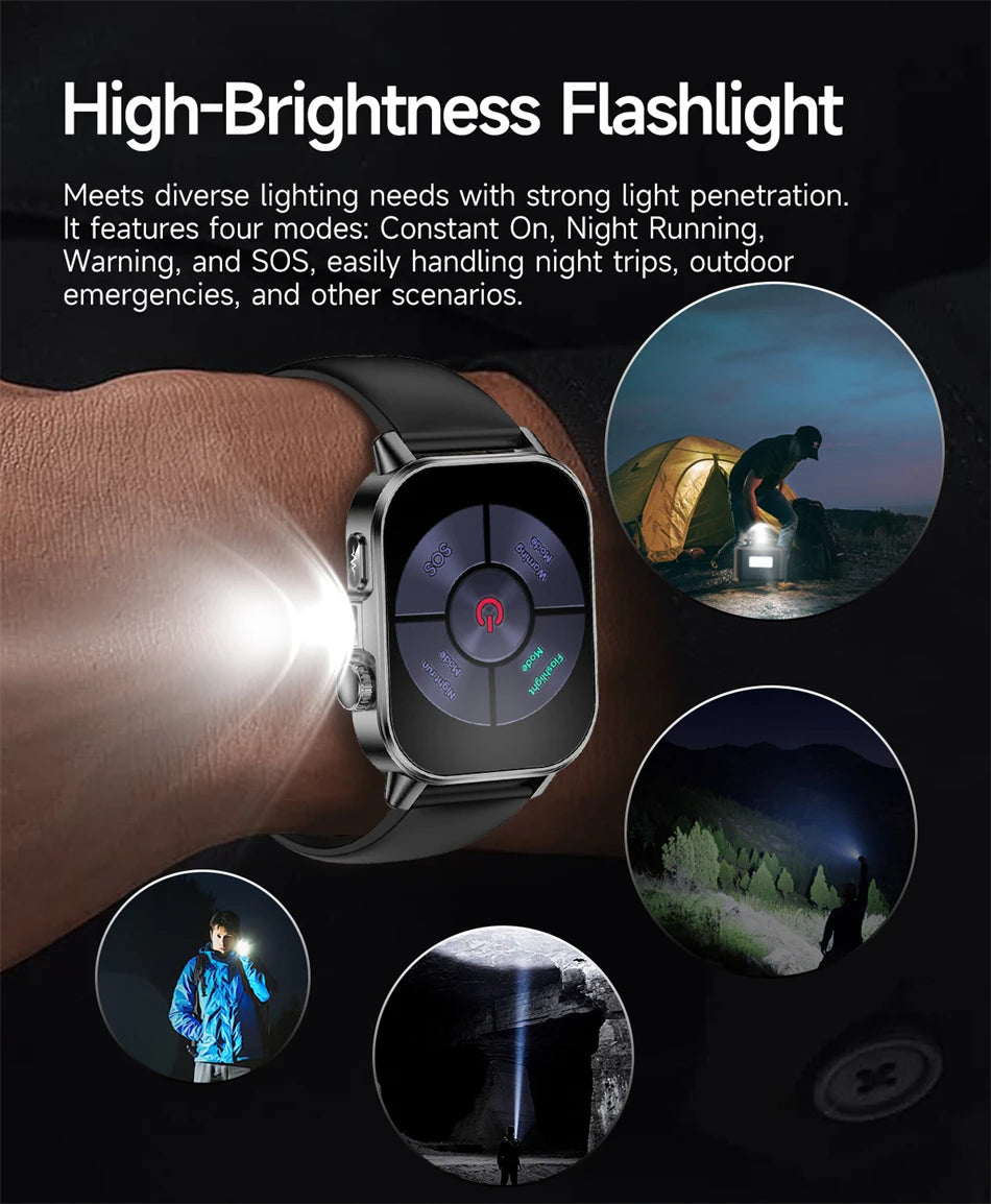 New Men Accurate Health Diagnosis ECG Smart Watch Blood Pressure Smartwatch