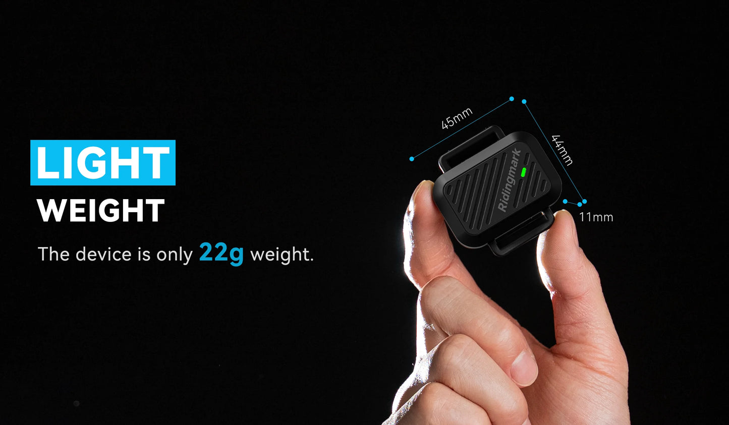 Ridingmark H100 Heart Rate Sensor Wrist Arm Strap Band BLE ANT+ IPX6 Sports