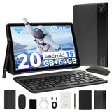 URAO 10 Inch Android 15 OS GMS Certified Tablets ROM 1TB Touch Screen