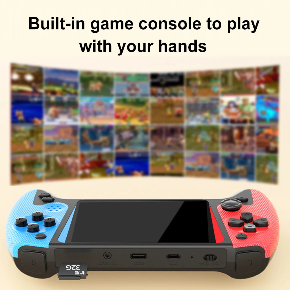 500 Games Retro Handheld Game Console 3.5inch LCD Screen Game Console