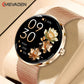 MEVADEN 8.5mm Ultra-thin Luxury Stainless Steel Smart Watch Women