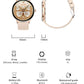ChiBear Ultra Thin Fashion Smart Watch Women Screen Always Display Time