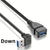 USB 3.0 Right Angle Extension Cable High-Speed Data & Fast Charging