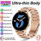 2026New 7.6mm Ultra Thin Women Smartwatch AMOLED Display Bluetooth