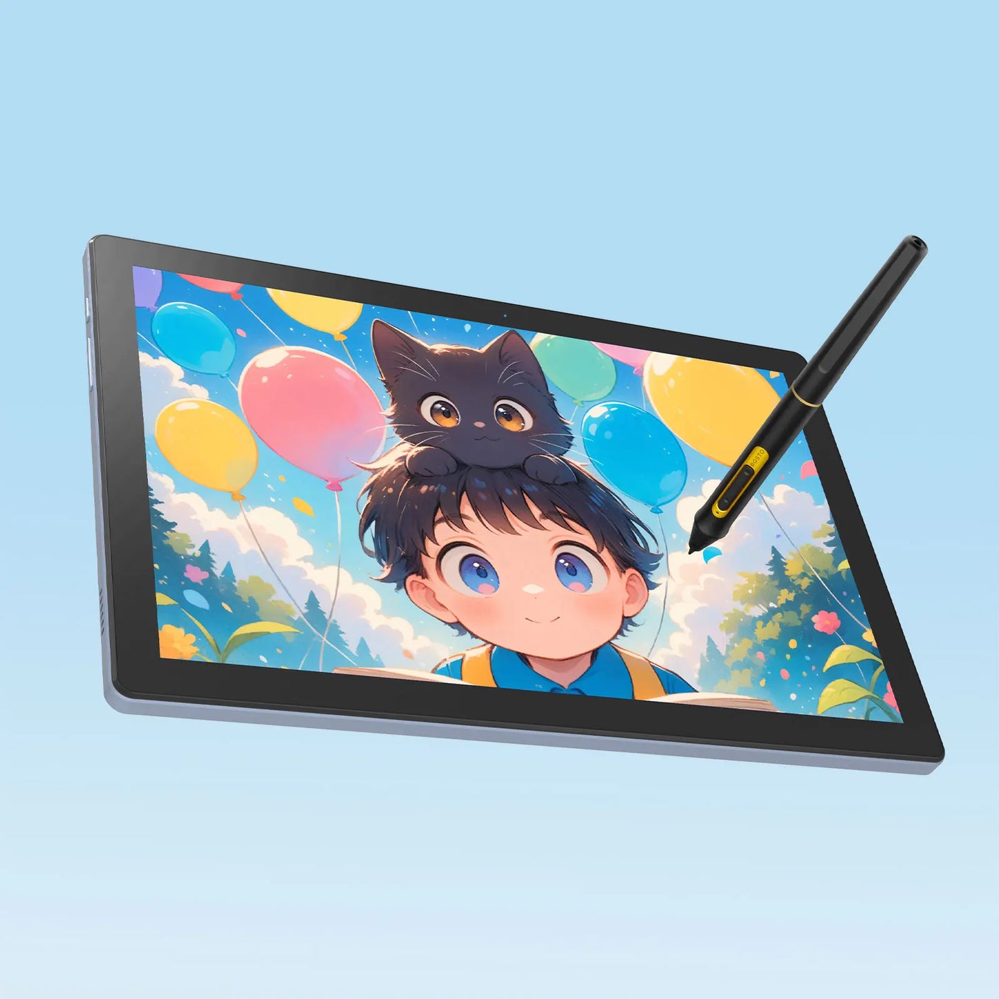 BOSTO BT-101A Portable Graphics Drawing Tablet 10.1 Inch IPS Screen