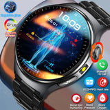 New Accurate ECG Smart Watch Heart Health Analysis Blood oxygen Pressure BT