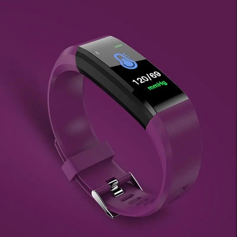 New Smart Band Blood Oxygen Blood Pressure Heart Rate Monitoring Bracelet