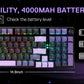 Redragon K740 PRO 98 Keys Wireless RGB Gaming Keyboard, Mechanical Keyboard